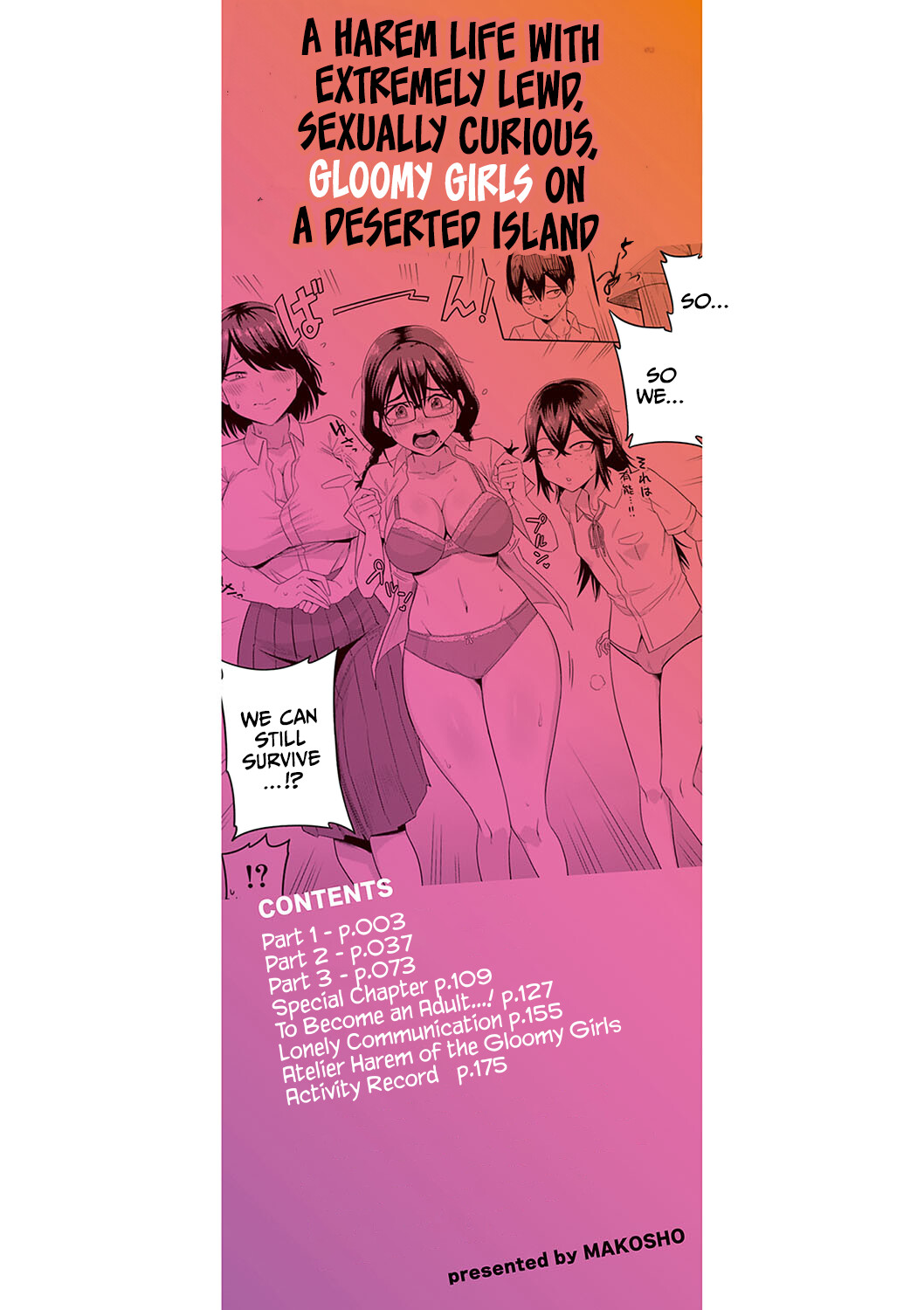 Hentai Manga Comic-Harem life on a deserted island with dirty girls who are curious about sex-Read-2